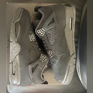 Jordan Black and Gray Sneakers